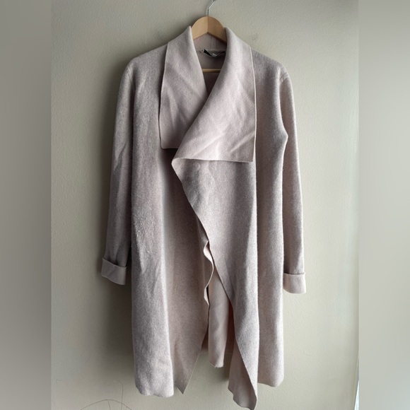 The Cashmere Project Sweaters - The Cashmere Project Women Long Thick Cardigan Cashmere Sweater Light Pink XS